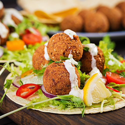 Assiette Falafel